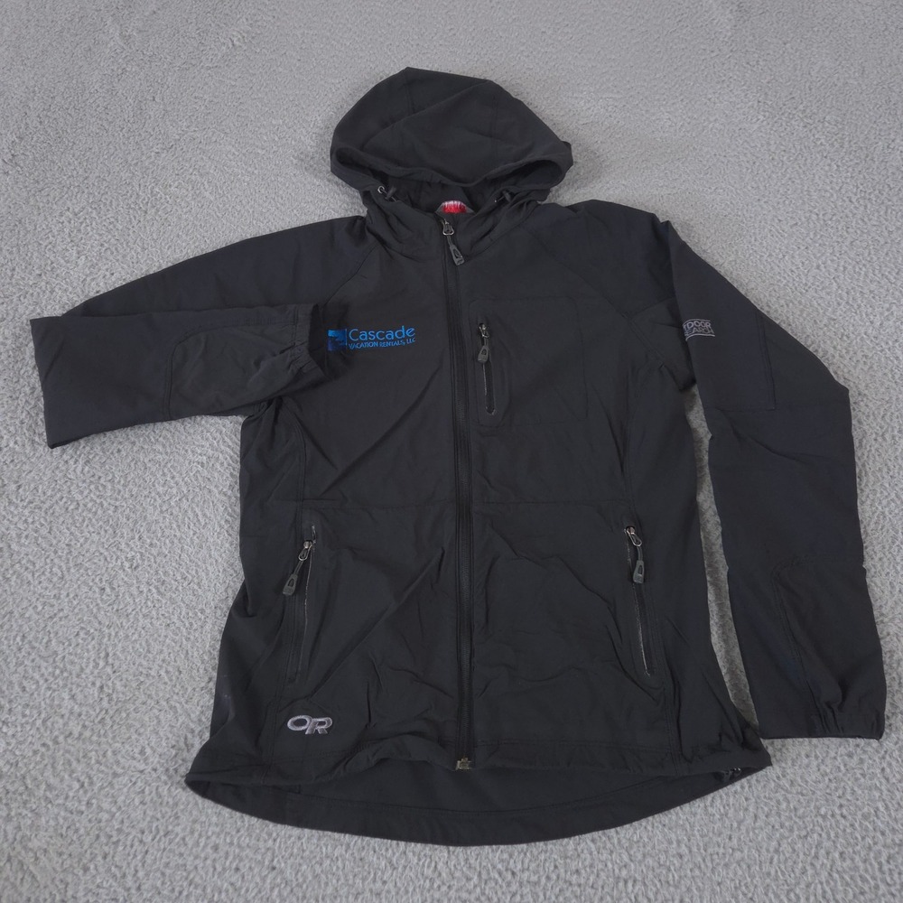 Outdoor Research Jacket Womens Medium Ferrosi Hoody Stretch Softshell Hooded